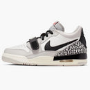 Jordan Legacy 312 Low Tech Grey Fire Red Black (gs)