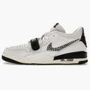Jordan Legacy 312 Low White Black Elephant Swoosh