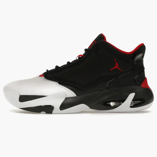 Jordan Max Aura 4 Black Gym Red White
