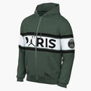 Jordan Paris Saint-germain Full Zip Hoodie Noble Green