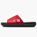Jordan Play Slide Quai 54 University Red Black Classic Green White