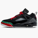 Jordan Spizike Low Black Classic Green White Varsity Red