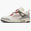Jordan Spizike Low Sail Anthracite Coconut Milk Varsity Red