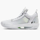 Jordan Xxxiv Low Pf Pure Money (white Sole)