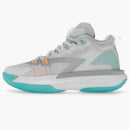 Jordan Zion 1 White Dynamic Turquoise