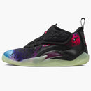 Jordan Zion 3 Black Vivid Purple Barely Volt Solar Red (ps)