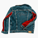Jordan X Levi's Reversible Trucker Jacket Indigo
