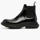 Alexander Mcqueen Chunky Sole Chelsea Boots Black (women's)