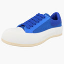 Alexander Mcqueen Court Low Electric Blue