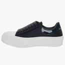 Alexander Mcqueen Deck Skate Plimsoll Lace-up Anthracite (women's)