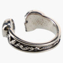 Alexander Mcqueen Decorative Skull Ring Silver