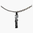 Alexander Mcqueen Graffiti Chain Necklace Black
