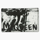 Alexander Mcqueen Graffiti Logo Card Holder Black/white