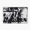 Alexander Mcqueen Graffiti Logo Card Holder Black/white
