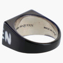 Alexander Mcqueen Graffiti Ring Black/white