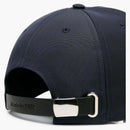 Alexander Mcqueen Grafitti Print Cap Navy
