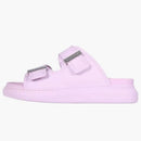 Alexander Mcqueen Hybrid Buckled Rubber Sandal Pink (women's)