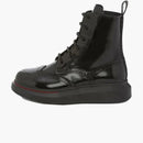 Alexander Mcqueen Hybrid Lace Up Boot Black (women's)
