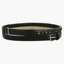 Alexander Mcqueen Inserted Chain Double Belt Black