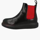 Alexander Mcqueen Leather Chelsea Boot Black (women's)