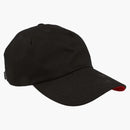 Alexander Mcqueen Logo Embroidered Baseball Cap Black/red