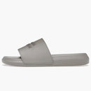 Alexander Mcqueen Logo Slides Grey Stone