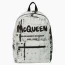 Alexander McQueen Metropolitan Backpack Black/White