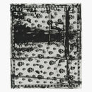 Alexander Mcqueen Misprint Skull Scarf Ivory/black