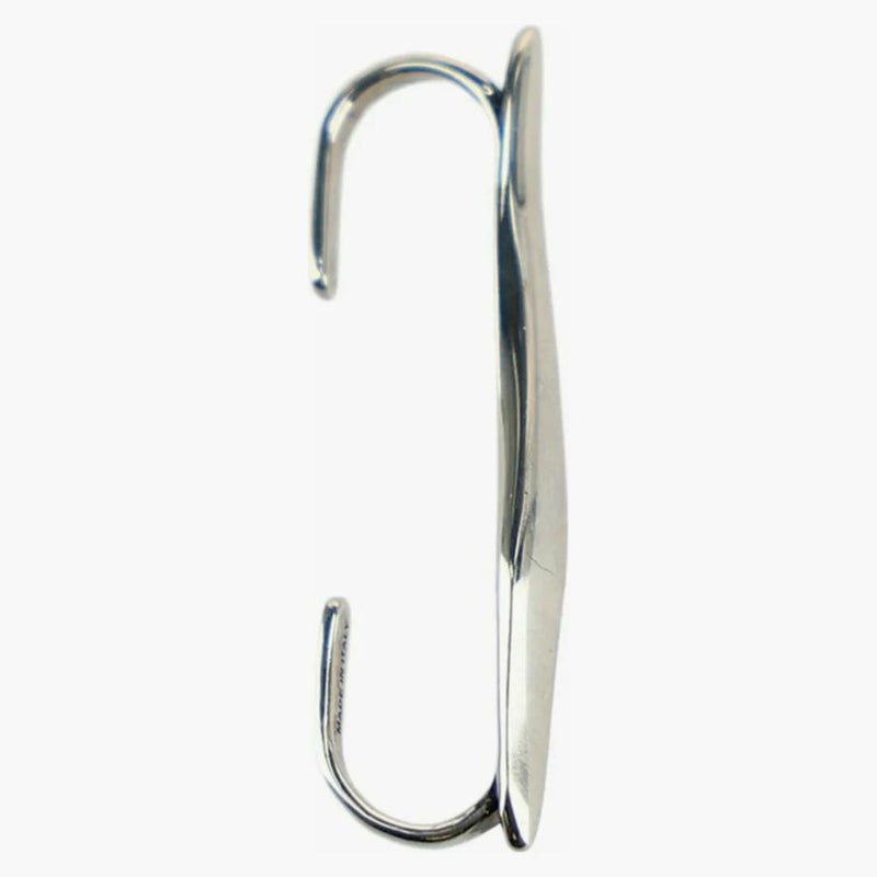 McQueen molten ear cuff silver - buy from Hypeneedz
