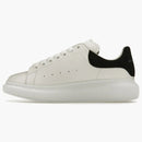 Alexander Mcqueen Oversized Black Embossed Suede Croco