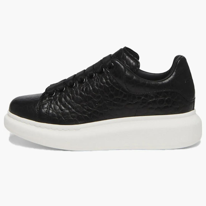 Alexander Mcqueen Oversized Black Full-grain Leather (women's)