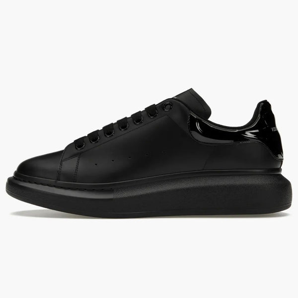 Alexander Mcqueen Oversized Black Gloss Heel