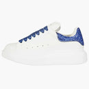 Alexander Mcqueen Oversized Blue Crystal Glitter (women's)