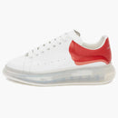 Alexander Mcqueen Oversized Clear Sole Lust Red