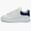 Alexander Mcqueen Oversized Double Heel White Navy Light Blue