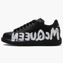 Alexander Mcqueen Oversized Graffiti Black White (women's)