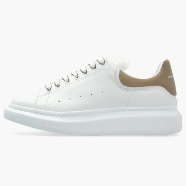 Alexander Mcqueen Oversized New Tech Calf White Stone