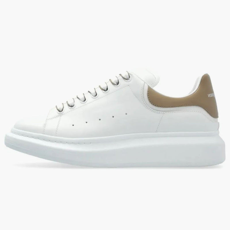 Alexander Mcqueen Oversized New Tech Calf White Stone
