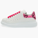 Alexander McQueen estampado de serpiente rosa de gran tamaño (mujer)