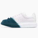 Alexander McQueen Oversized Two-Tone White Emerald Green