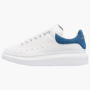 Alexander Mcqueen Oversized White Blue Croc