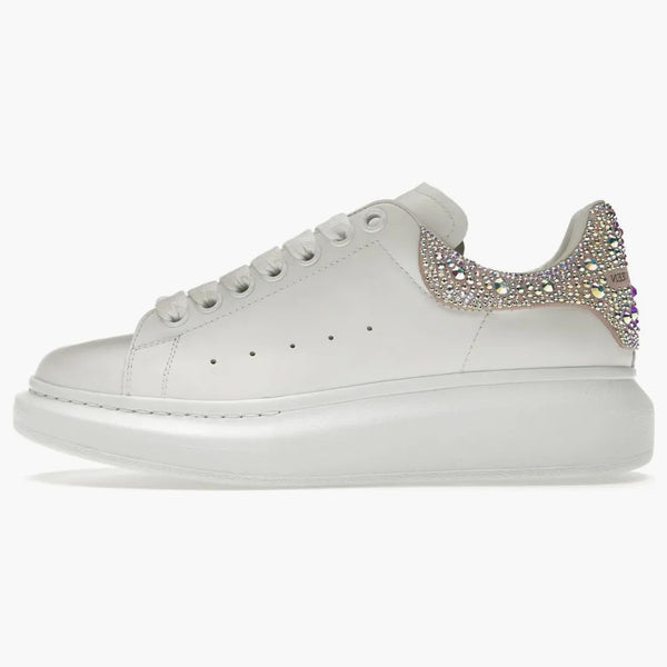 Alexander Mcqueen Oversized White Crystal (women's)
