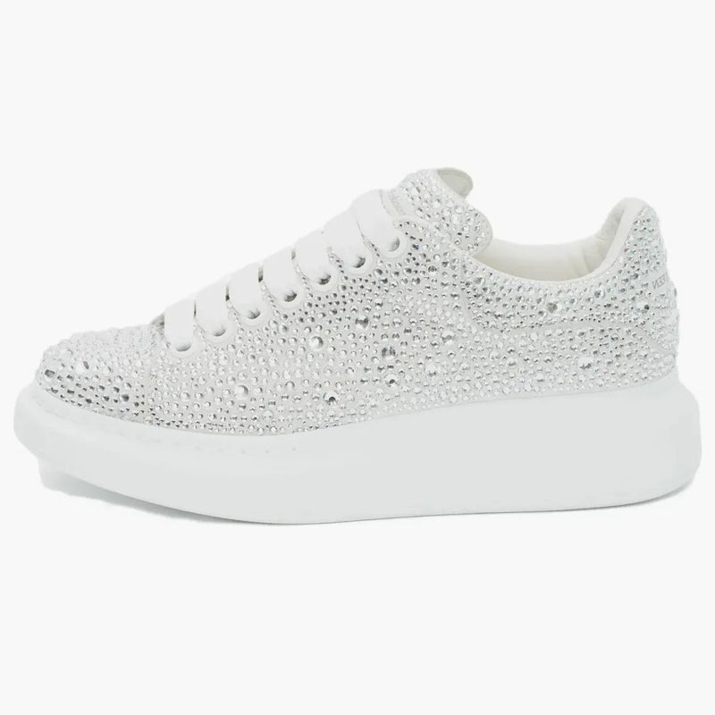 Alexander McQueen Oversized White Crystal