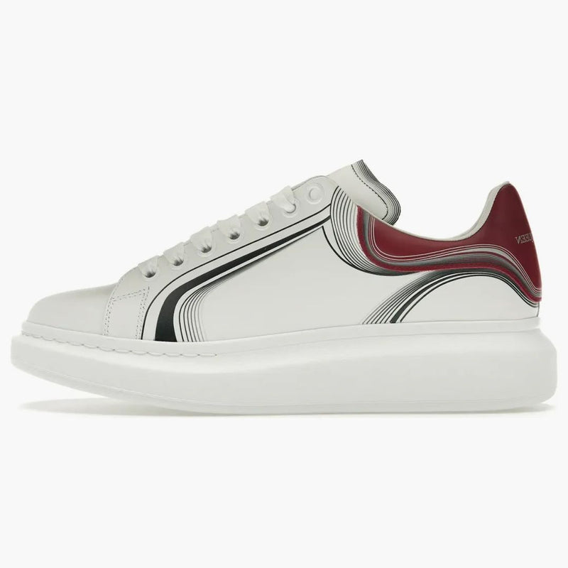 Alexander Mcqueen Oversized White Garnet