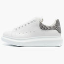 Alexander Mcqueen Oversized White Grey Snakeskin (women's)
