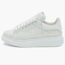 Alexander Mcqueen Oversized White Ice Glitter (women's)