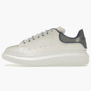 Alexander Mcqueen Oversized White Iris Blue