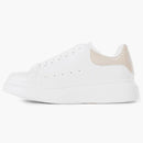 Alexander Mcqueen Oversized White Light Pink Croc (women's)