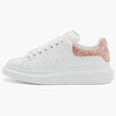 Alexander McQueen Oversized White Light Pink Rhinestone (Women's)