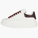 Alexander Mcqueen Oversized White Rose Glitter (women's)